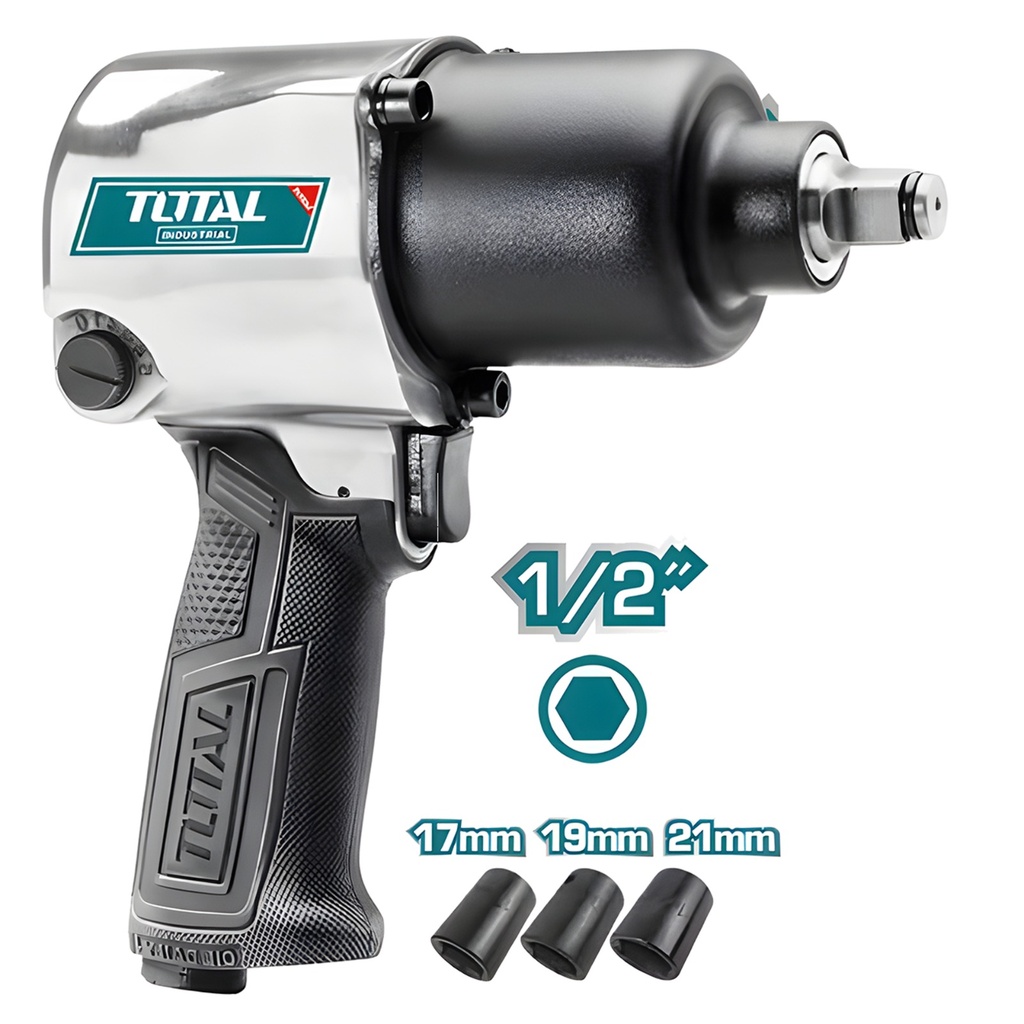 LLAVE DE IMPACTO NEUMATICA 610NM 1/2" 90PSI TOTAL