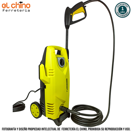 HIDROLAVADORA 1450 PSI 5.5L/M AMARILLA TURNER KT3