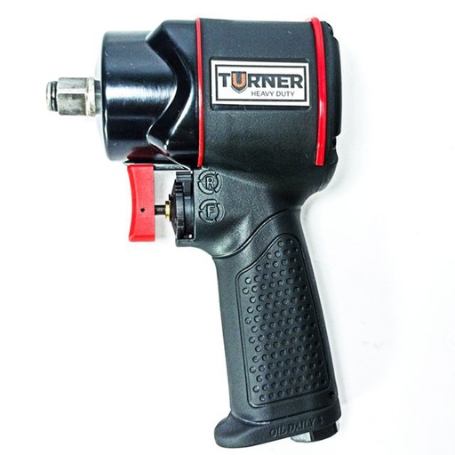 LLAVE IMPACTO NEUMATICA NEGRA 610NM 1/2" TURNER